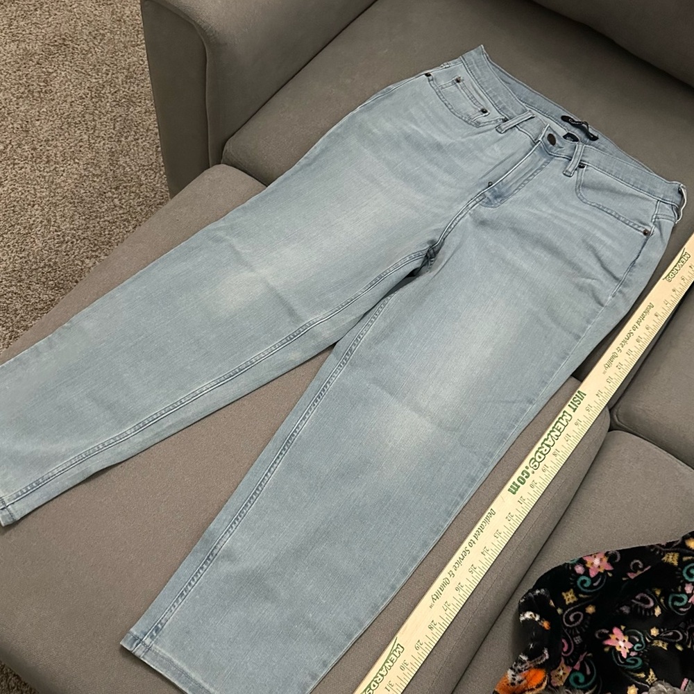 Calvin Klein High Rise Straight Jeans